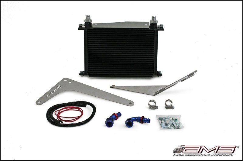 AMS Performance 08 - 15 Mitsubishi EVO X MR/Ralliart SST Transmission Oil Cooler Kit - CPC Performance