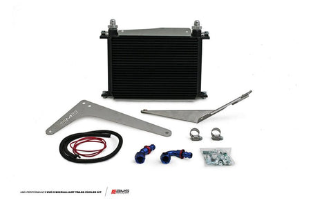 AMS Performance 08 - 15 Mitsubishi EVO X MR/Ralliart SST Transmission Oil Cooler Kit - CPC Performance