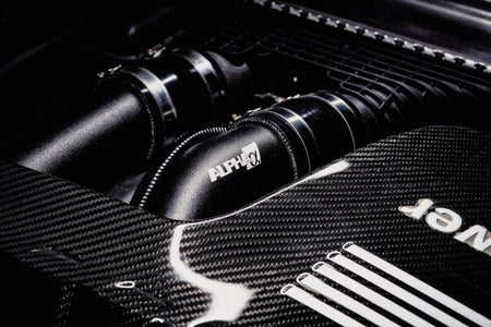 AMS Performance 15 - 18 BMW M3 / 15 - 20 BMW M4 w/ S55 3.0L Turbo Engine Charge Pipes - CPC Performance