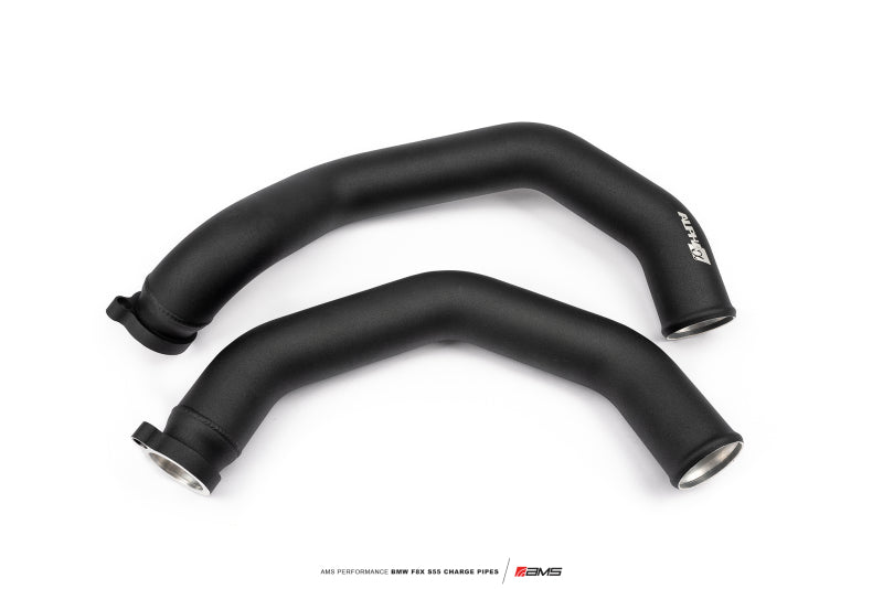 AMS Performance 15 - 18 BMW M3 / 15 - 20 BMW M4 w/ S55 3.0L Turbo Engine Charge Pipes - CPC Performance