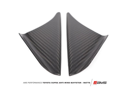 AMS Performance 2020+ Toyota GR Supra Anti - Wind Buffeting Kit - Matte Carbon - CPC Performance