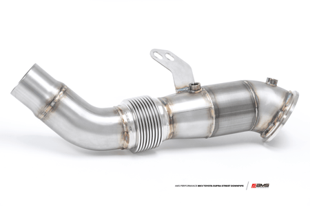 AMS Performance 2020+ Toyota Supra A90 Street Downpipe w/GESI Catalytic Converter - CPC Performance