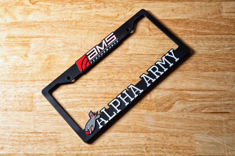 AMS Performance AMS / Alpha Army License Plate Frame - CPC Performance