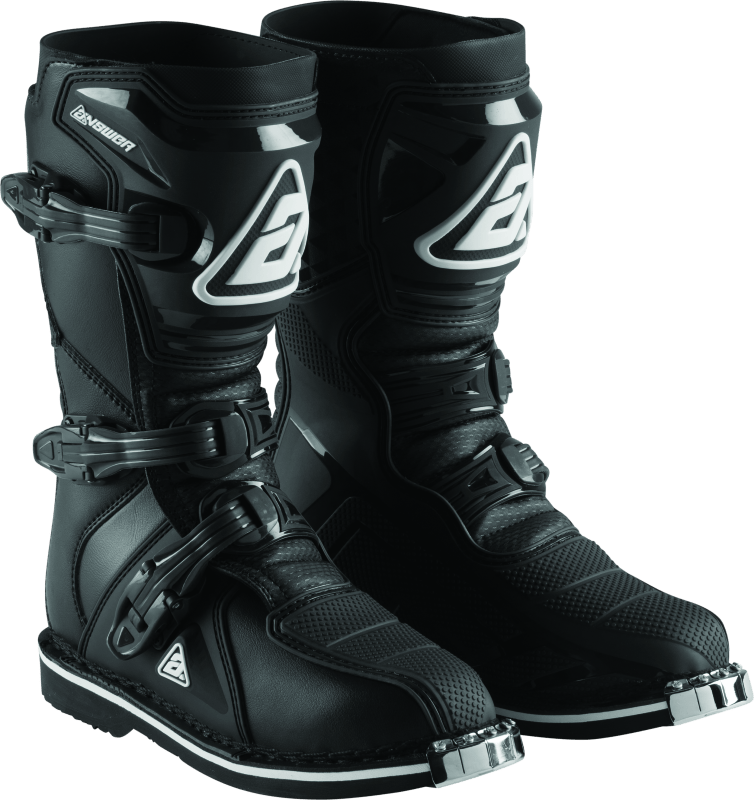 Answer AR1 Boot Black Youth Size - 2 - CPC Performance