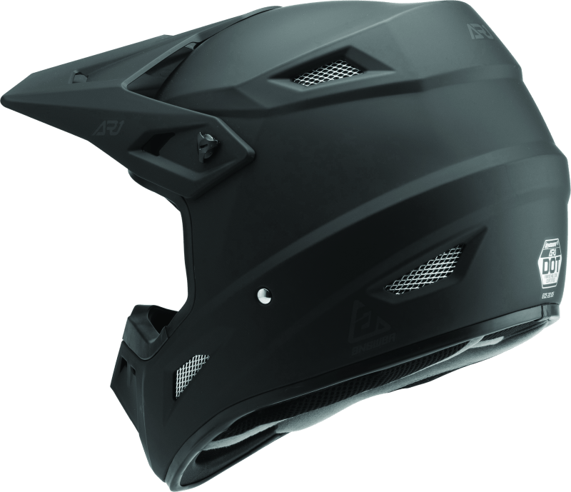 Answer AR1 Solid Helmet Matte Black Youth - Small - CPC Performance