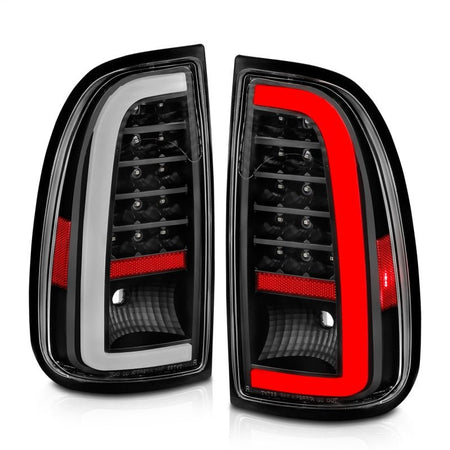 ANZO 00 - 06 Toyota Tundra LED Taillights w/ Light Bar Black Housing Clear Lens - CPC Performance
