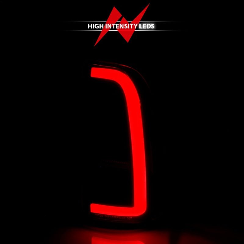ANZO 00 - 06 Toyota Tundra (Std. Bed/Reg Cab) LED Taillights w/Light Bar Black Housing Smoke Lens - CPC Performance