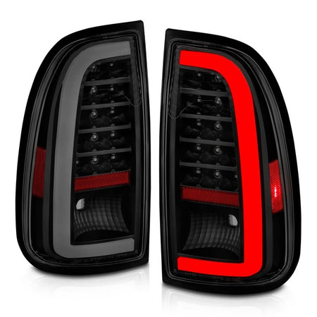 ANZO 00 - 06 Toyota Tundra (Std. Bed/Reg Cab) LED Taillights w/Light Bar Black Housing Smoke Lens - CPC Performance
