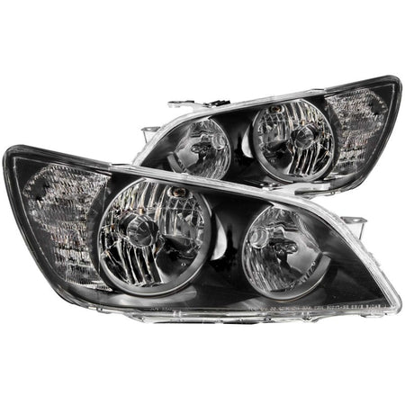 ANZO 01 - 05 Lexus IS300 Crystal Headlights Black - CPC Performance