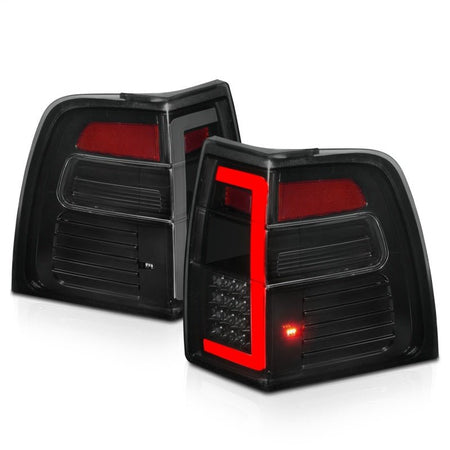 ANZO 07 - 17 Ford Expedition LED Taillights w/ Light Bar Black Housing Smoke Lens - CPC Performance