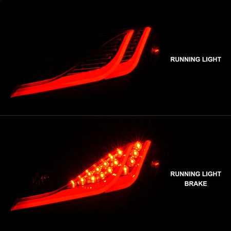 ANZO 10 - 13 Hyundai Genesis 2DR LED Taillights Smoke - CPC Performance