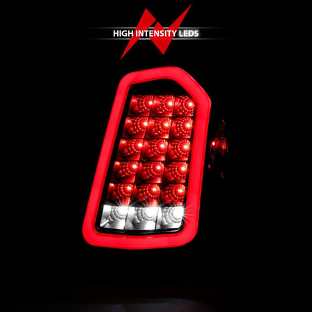 ANZO 11 - 14 Chrysler 300 LED Taillights Black w/ Sequential - CPC Performance
