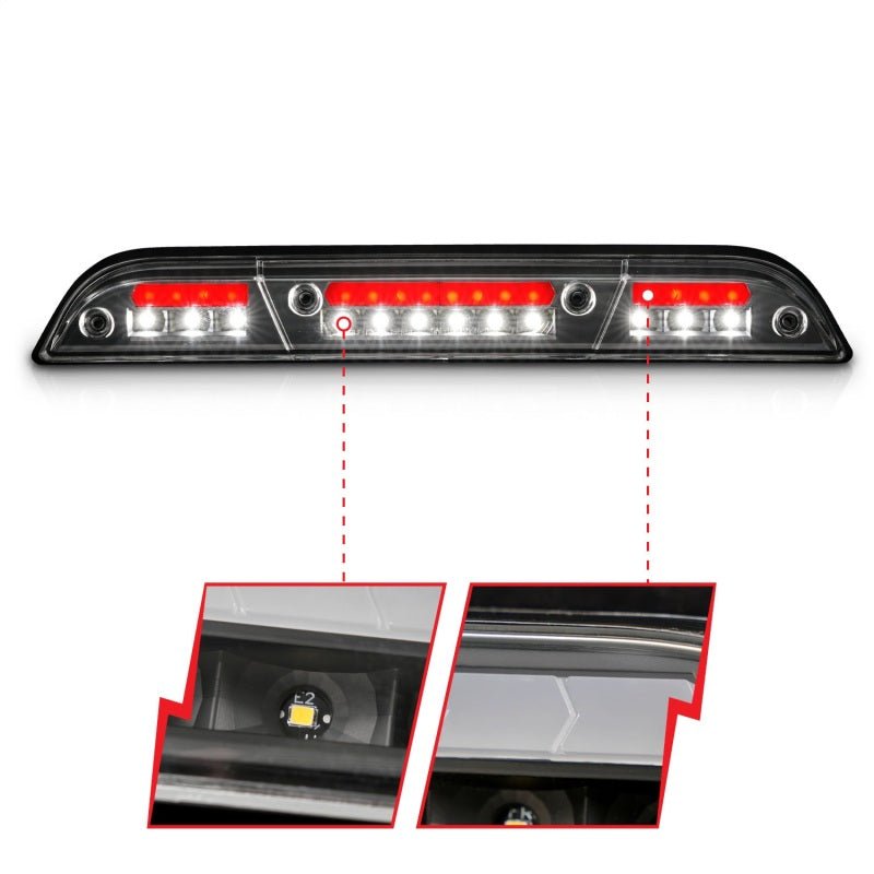 ANZO 15 - 20 Ford F - 250 - F - 550 LED Third Brake Light - Black Housing/Clear Lens - CPC Performance