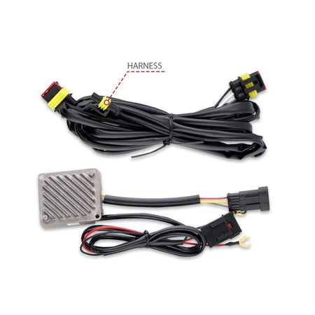 ANZO 19 - 22 Chevrolet Silverado 1500 LED Proj HL w/Lgt Bar SwBk Seq. Blk w/In. Light - Passenger Side - CPC Performance