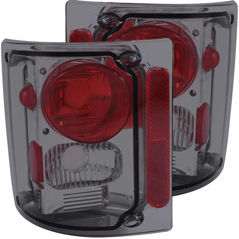 ANZO 1973 - 1987 Chevrolet C 10 Taillights Smoke - CPC Performance
