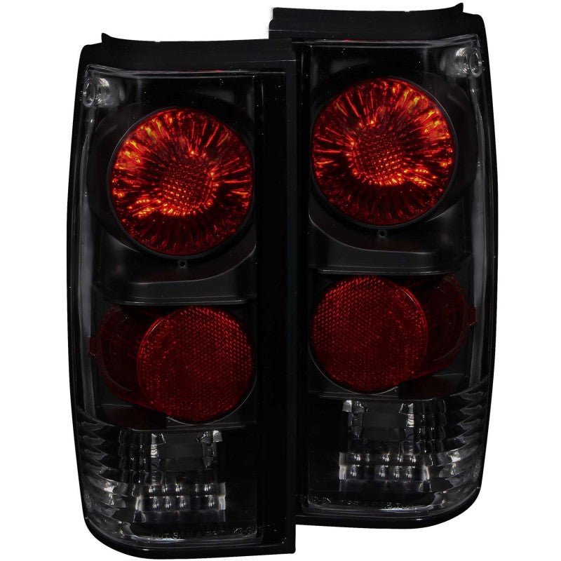ANZO 1982 - 1994 Chevrolet S - 10 Taillights Dark Smoke - CPC Performance