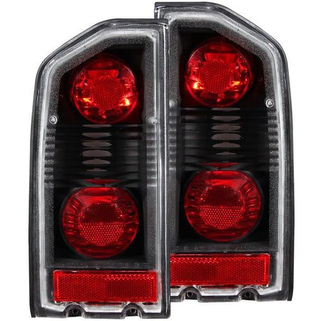 ANZO 1988 - 1998 Suzuki Vitara Taillights Black - CPC Performance