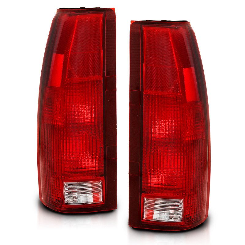 ANZO 1988 - 1999 Chevy C1500 Taillight Red/Clear Lens (OE Replacement) - CPC Performance
