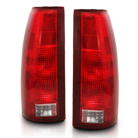 ANZO 1988 - 1999 Chevy C1500 Taillight Red/Clear Lens w/ Circuit Board(OE Replacement) - CPC Performance