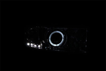 ANZO 1994 - 2001 Dodge Ram Projector Headlights w/ Halo Chrome - CPC Performance