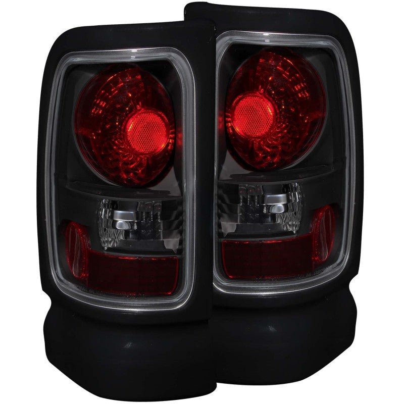 ANZO 1994 - 2001 Dodge Ram Taillights Dark Smoke - CPC Performance
