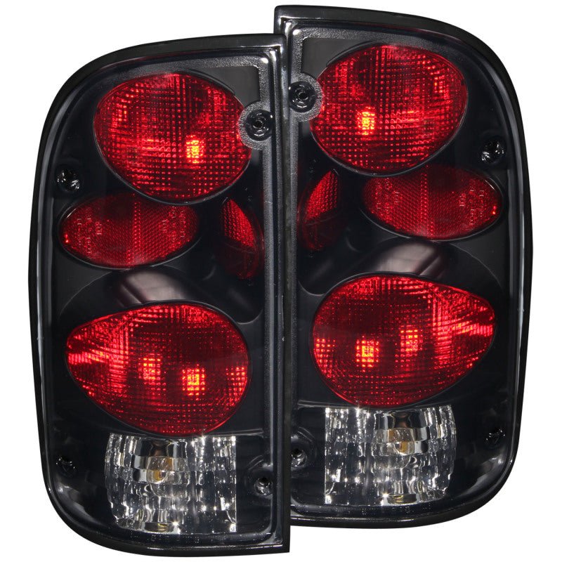 ANZO 1995 - 2000 Toyota Tacoma Taillights Dark Smoke G2 - CPC Performance