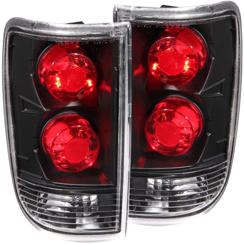 ANZO 1995 - 2005 Chevrolet Blazer Taillights Dark Smoke - CPC Performance
