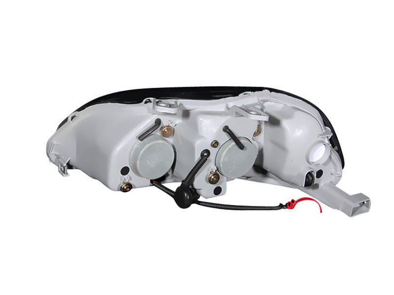 ANZO 1996 - 1998 Honda Civic Projector Headlights w/ Halo Black - CPC Performance
