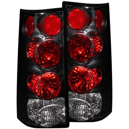 ANZO 1996 - 2002 GMC Savana Taillights Black - CPC Performance