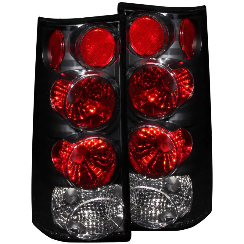 ANZO 1996 - 2002 GMC Savana Taillights Black - CPC Performance