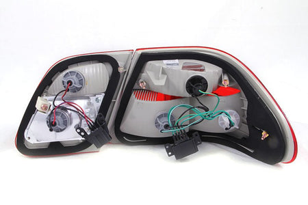 ANZO 1996 - 2002 Mercedes Benz E Class W210 Taillights Red/Smoke G2 - CPC Performance
