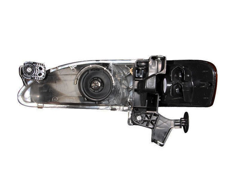 ANZO 1998 - 2000 Toyota Corolla Crystal Headlights Black - CPC Performance