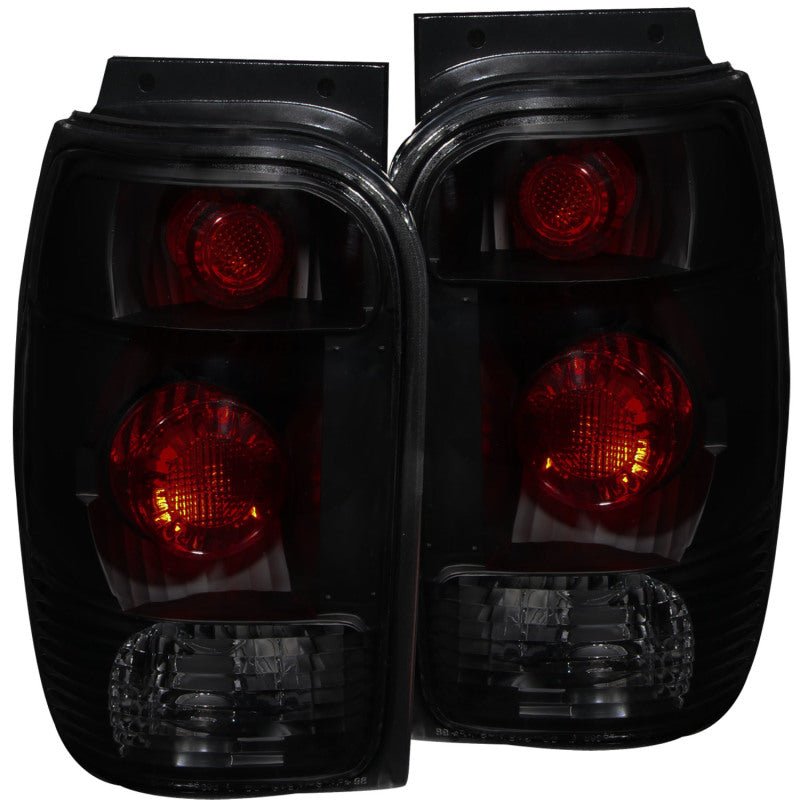 ANZO 1998 - 2001 Ford Explorer Taillights Dark Smoke - CPC Performance