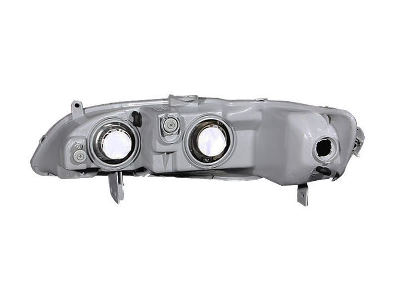 ANZO 1998 - 2002 Honda Accord Crystal Headlights Black - CPC Performance