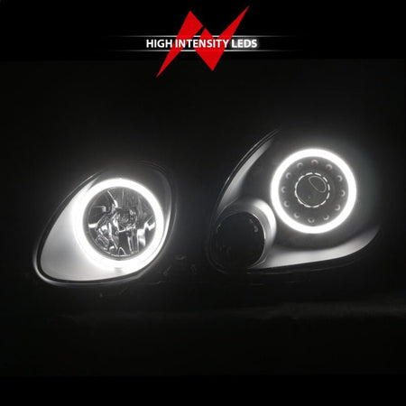 ANZO 1998 - 2005 Lexus Gs300 Projector Headlights w/ Halo Black - CPC Performance