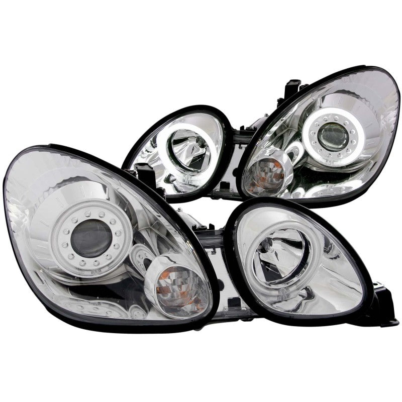 ANZO 1998 - 2005 Lexus Gs300 Projector Headlights w/ Halo Chrome - CPC Performance