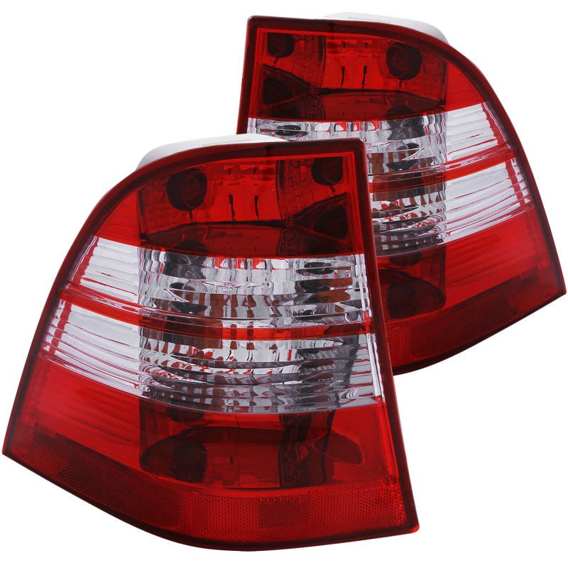 ANZO 1998 - 2005 Mercedes Benz M Class W163 Taillights Chrome - CPC Performance