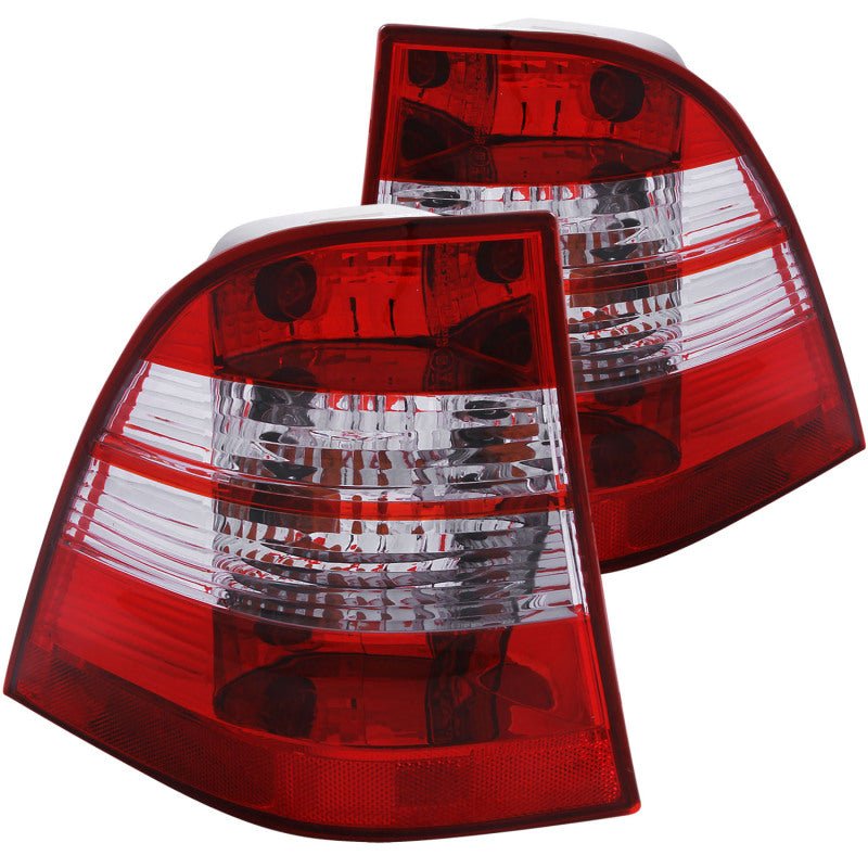ANZO 1998 - 2005 Mercedes Benz M Class W163 Taillights Chrome - CPC Performance
