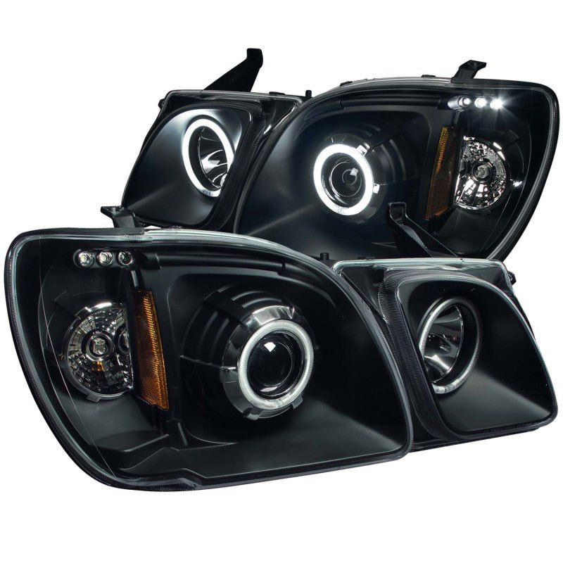 ANZO 1998 - 2007 Lexus Lx470 Projector Headlights w/ Halo Black (CCFL) - CPC Performance