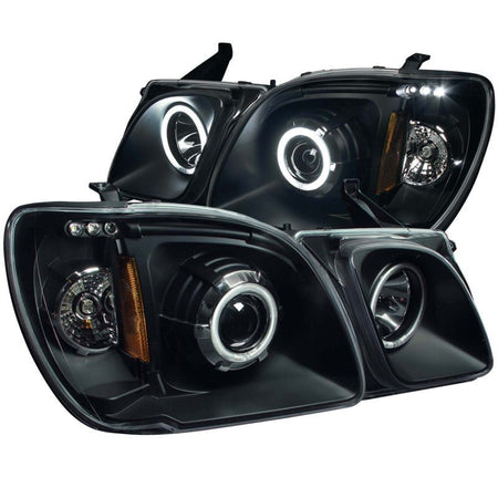 ANZO 1998 - 2007 Lexus Lx470 Projector Headlights w/ Halo Black (CCFL) - CPC Performance