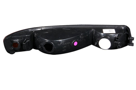 ANZO 1999 - 2006 GMC Sierra 1500 Euro Parking Lights Black w/ Amber Reflector - CPC Performance