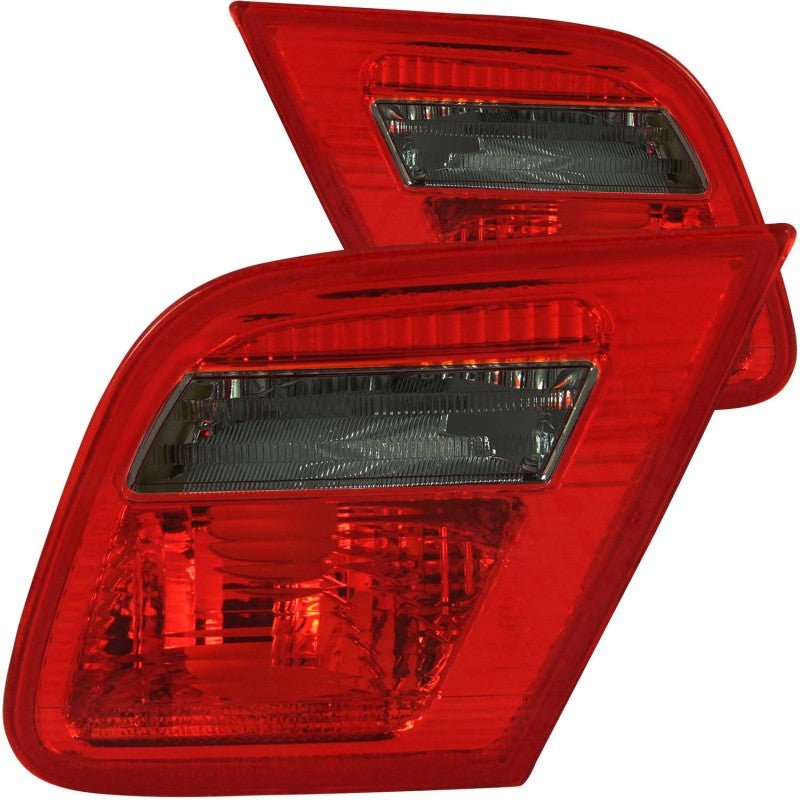 ANZO 2000 - 2003 BMW 3 Series E46 Taillights Red/Smoke - Inner - CPC Performance