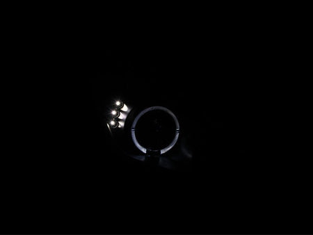 ANZO 2000 - 2005 Toyota Celica Projector Headlights w/ Halo Black - CPC Performance