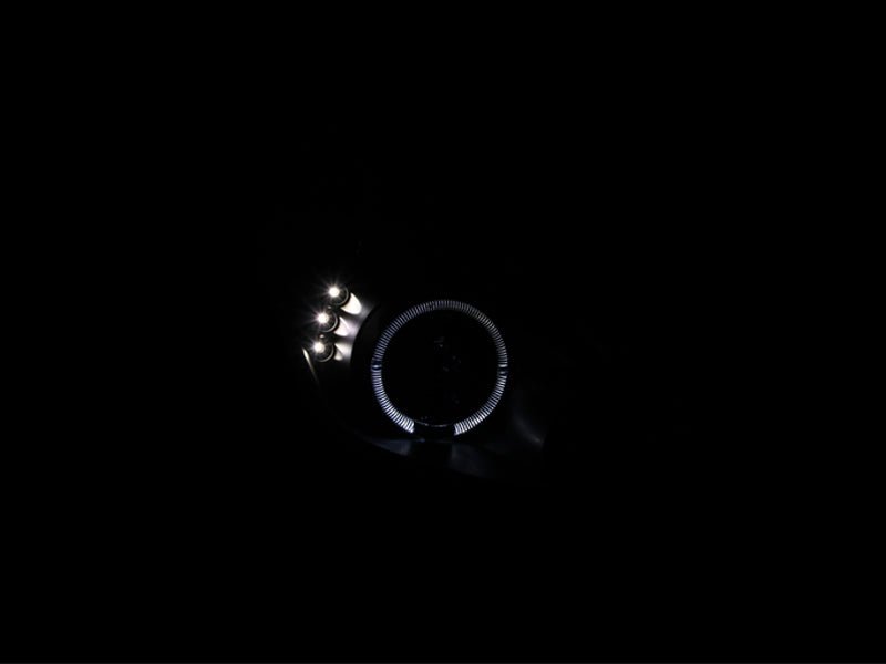 ANZO 2000 - 2005 Toyota Celica Projector Headlights w/ Halo Black - CPC Performance