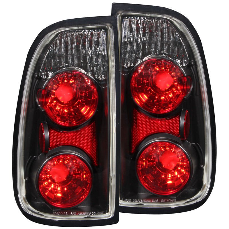 ANZO 2000 - 2006 Toyota Tundra Taillights Black (Regular &amp; Access Cab Models Only) - CPC Performance