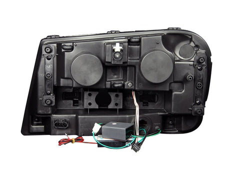 ANZO 2002 - 2009 Chevrolet Trailblazer Projector Headlights w/ Halo Black - CPC Performance