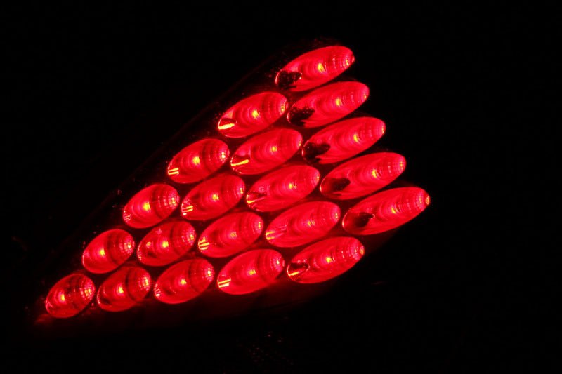 ANZO 2003 - 2005 Nissan 350Z LED Taillights Black - CPC Performance