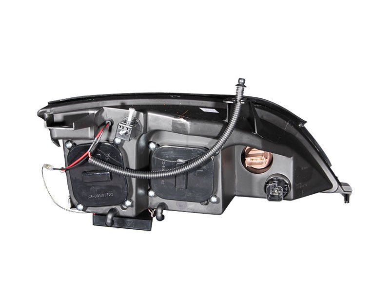ANZO 2005 - 2007 Ford Focus Projector Headlights w/ Halo Black - CPC Performance