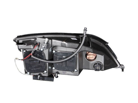 ANZO 2005 - 2007 Ford Focus Projector Headlights w/ Halo Black - CPC Performance