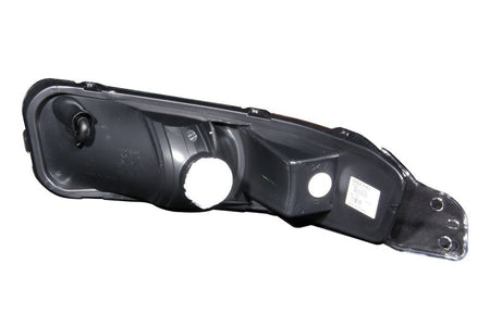 ANZO 2005 - 2009 Ford Mustang Euro Parking Lights Black w/ Amber Reflector - CPC Performance